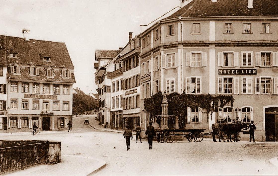 Hotel Le Lion - Self Check-In Bischofszell Exteriér fotografie