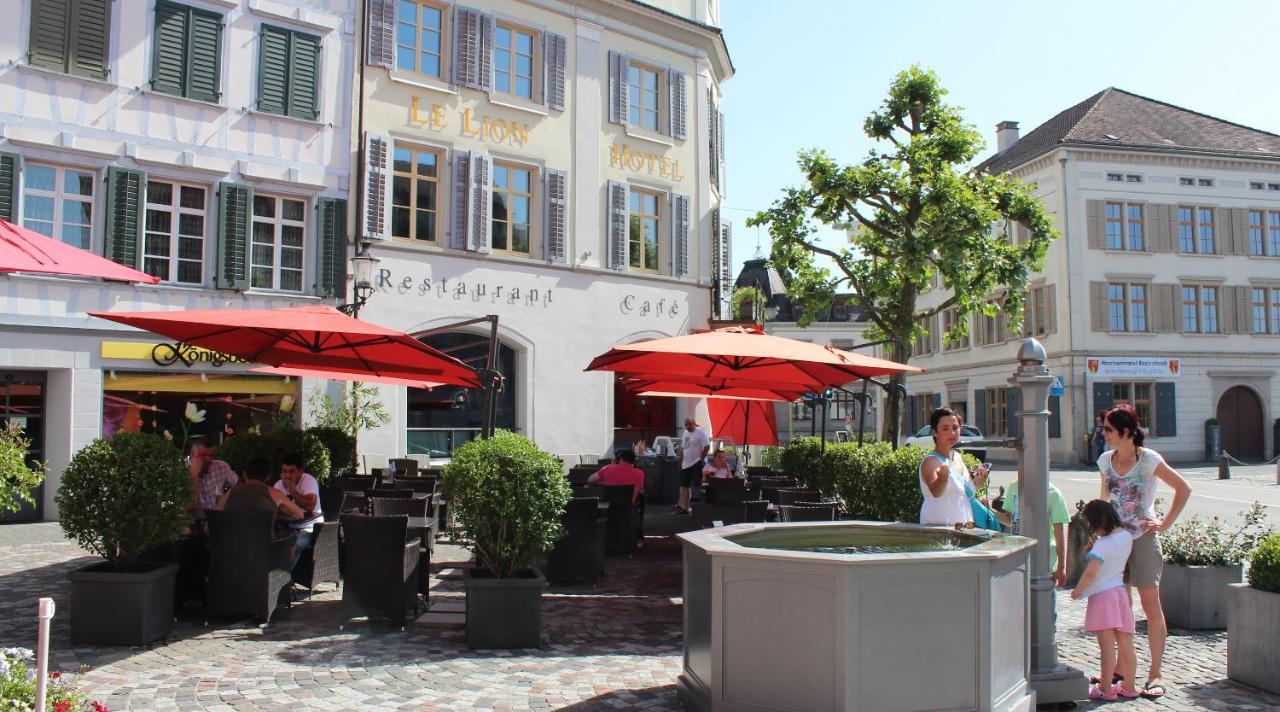 Hotel Le Lion - Self Check-In Bischofszell Exteriér fotografie
